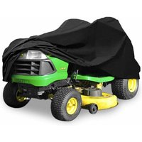 Housse Pour Tondeuse, Couverture De Tondeuse À Gazon, Tissu Oxford résistant aux UV/Eau/poussière, Housse Universelle pour Tracteur de Jardin (L245 x