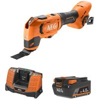 Pack AEG 18V - Outil multifonctions Brushless - Batterie 4.0 Ah - Chargeur