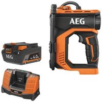 Pack AEG 18V - Mini compresseur Brushless - Batterie 4.0 Ah - Chargeur