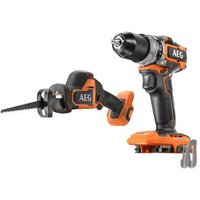 Pack AEG Perceuse à percussion - Scie sabre - 18 V - Subcompact - Brushless
