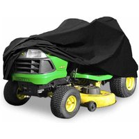 Housse pour tondeuse, Couverture de tondeuse à gazon, Tissu Oxford résistant aux UV/Eau/poussière, Housse universelle pour tracteur de Jardin XL(L183