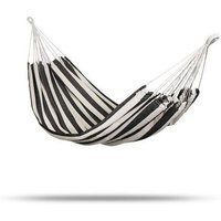 Hamac De Jardin Noir Et Blanc Hamac En Toile Hamac Balançoire Épaissi Camping Décontracté Simple Avec Sac En Nylon-Bdd