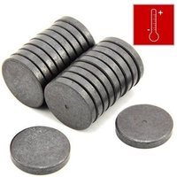 Magnet Expert Ltd Lot de 20 aimants disques en ferrite isotrope Y10 pour l'art et l'artisanat Force 0,45 kg 30 x 5 mm