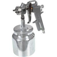 Pistolet peinture par succion godet inférieur pour compresseur