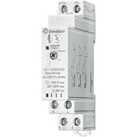 Finder 151182300400PAS Variateur de lumière modulaire type esclave pour Lampes Halogène/CFL/LED montage rail 35 mm 500 W 230 V