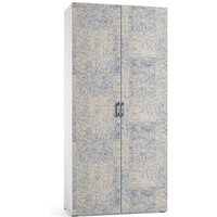 Armoire Polyvalente Avec Porte À Double Charnière 90cm