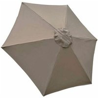 Housse De Rechange Pour Parasol, 6 Baleines, 2 M, Imperméable, Anti-Uv, Tissu De Rechange, Kaki
