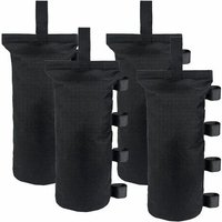 Lot De 4 Accessoire Pour Tente Et Tonnellesacs Sacs De Poids D'auvent Pour Tente D'auvent Pop-Up, Sacs De Sable Pour Poids D'auvent Pour Abri Solaire