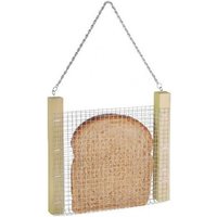 Les Oiseaux Pourront Profiter De Vos Croûtes De Pain Et Venir Chanter À Vos Fenêtres. Ce Panier S'accroche Grâce À Une Chaîne Sit...