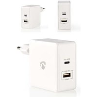 Chargeur 3.0 45w Rapide Pd3.0 45w 1x 2.4 A / 1x 3.0 A 2 X Usb-A / Usb-C? 57 W Sélection Automatique De La Tension