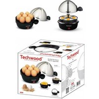 Cuiseur à 7 Oeufs électrique 350W Oeufs dures mollets coques Verre mesureur + Ustensile pour cuire 4 Oeufs au plat Oeufrier
