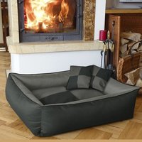 Beddog Max Quattro 2en1, Anthracite-Gris, Xl Env.100x85 Cm,Panier Corbeille, Lit Pour Chien, Coussin De Chien: Animalerie
