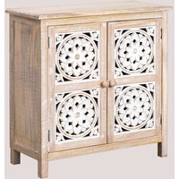 Buffet En Bois De Manguier Ardel Bois Blanc Vintage