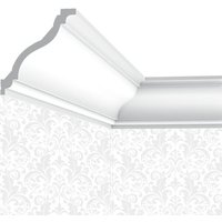 Corniche plafond Cimaises et Plus C04 - 12.5x11,5x200cm (h x p x L) - moulure décorative polyuréthane
