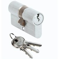 Cylindre Cisa verrouillage ligne 35x35 nickel Europrofile