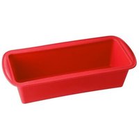 Dr Oetker 1265 Moule Silicone, Moule A Gateau, Moule A Cake, Moule A Cake Silicone, Moule En Silicone, Moule Pain De Mie, Silicone, Rouge, 24 X 10 X
