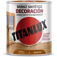 GENERIQUE - Vernis Synthetique Decoration Noyer Brillant 0,250l Titanlux M10100314 - TITANLUX