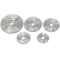 Nouveau Mini jeu de lames de scie circulaire, disque de coupe HSS, outil rotatif, accessoires pour bois, plastique et aluminium compatibles Dremel