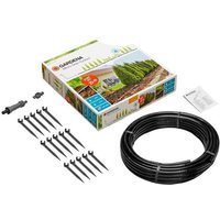 Kit d'arrosage goutte-à-goutte pour rangée de plantes GARDENA 13011-20 - 25m - M
