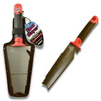 Venteo RootSlayer à main + Couteau de sol à main/lame dentelée Outils de jardin indispensables multifonctions légers et polyvalents