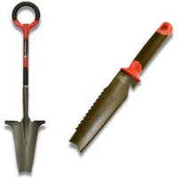 Venteo Pack RootSlayer? Rootslayer/couteau de sol à main Outils complémentaires Multifonctions/léger/facile d'utilisation Idéal pour bêcher/creuser/