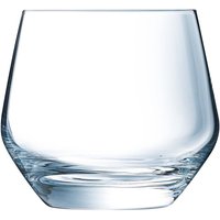 6 Verres À Eau Moderne 35cl Ultime - Cristal D'arques - Verre Ultra Transparent Moderne