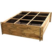 Carré Potager "Nigelle" - 140 X 140 X 40 Cm