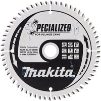 Lame pour scie circulaire TCT spécialisé MAKITA B-56786 165x20mm, 60 dents