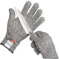 Perle rare Une paire de gants résistant aux coupures grade 5, des gants de jardinage, des gants de travail, des gants de protection L --- 23cm - 58g