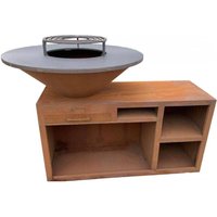 Brasero Corten Jupiter 100cm