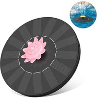 Fontaine Solaire Pompe De Bassin Solaire Avec 5 Effets Fontaine Solaire Fontaine Solaire Pour Jardin Pompe De Fontaine Flottante Solaire Pour Bassin