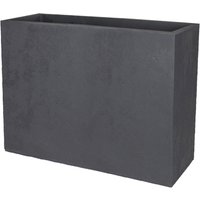 Muret Loft Polypropylène Eda Basalt Up Anthracite 78,5 X 29,5 X H.60 Cm