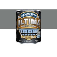 Peinture pour métal Ultima Hammerite brillant gris moyen gris 750ml