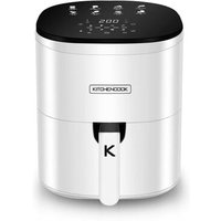 Friteuse Sans Huile 6.5l 8 Programmes Airmed6 White De Kitchencook