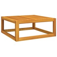 Vidaxl Table Basse 68x68x29 Cm Bois D'acacia Massif