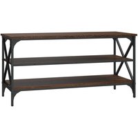 Vidaxl Meuble Tv Chêne Marron 100x40x50 Cm Bois D'ingénierie