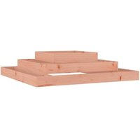 Jardinière 110x110x27 Cm Bois De Douglas Massif