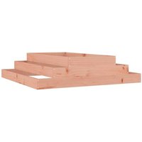 Jardinière 110x110x27 Cm Bois De Douglas Massif