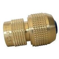 Raccord rapide bleu automatique laiton 6 billes ?19