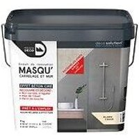 Masqu'carrelage - Blanc casse - 9kg