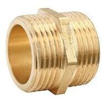 Mamelon laiton Double Mâle 20/27 (x10)