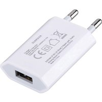 Chargeur Usb 5v/1a Adaptateur De Prise Usb Pour Téléphone Portable, Smartwatch, Écouteurs,Tablette,Lecteur Ebook