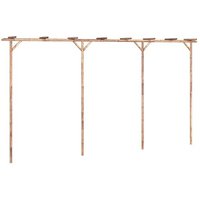Vidaxl Pergola Bambou 385x40x205 Cm