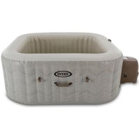 Spa gonflable PureSpa Chevron carré Bulles 4 places - Intex