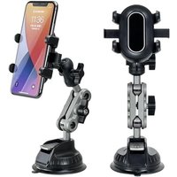 Support Telephone Voiture Ventouse Porte Téléphone Réglable Rotatif À 360 Degrés Fixe Pare-Brise De Voiture Universel Accessoires Pour 4,7''-7,0''