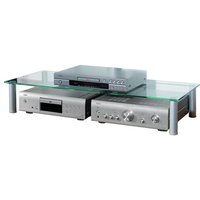 Vcm Élément Tv Surélevé Support De Meuble Tv Alu Verre Felino Mini Élément Tv Surélevé Support De Meuble Tv Alu Verre Felino Mini