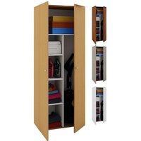 Vcm Armoire À Balais Aspirateur Armoire De Nettoyage Armoire Multi-Usages Armoire De Ménage Vandol Armoire À Balais Aspirateur Armoire De Nettoyage