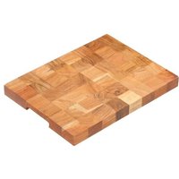 Vidaxl Planche à Dã©Couper 40x30x3,8 Cm Bois D'acacia Massif