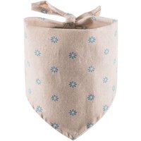 Écharpe Triangle Pour Animaux De Compagnie Écharpe De Chien Collier De Chat Petite Écharpe En Coton Et Lin Imprimé Marguerite Modeles De Commerce
