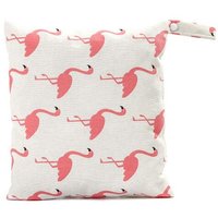 Bébé Bébé Sac Suspendu Sac A Langer Couches Sortir Sac De Rangement Berceau Vetements Couche Sac Portable, Grand Flamant Rose